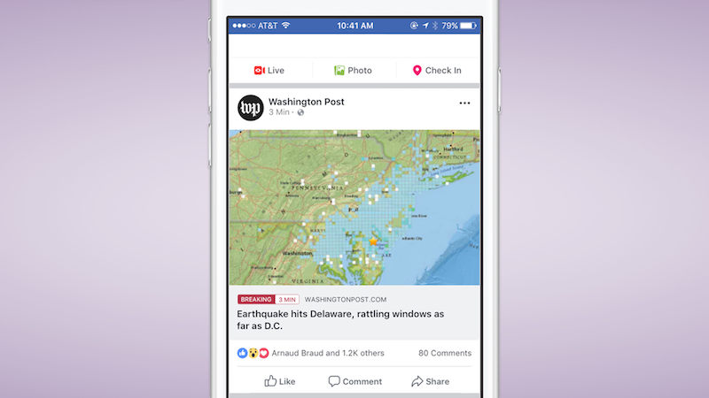 “Breaking News” Facebook Posts Drive Reach and Engagement